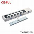 YLI YM-280T(LED) Single door em lock W/LED,signal,time(280kgs/600Lbs) CE/UL