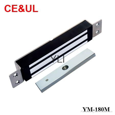  YLI YM-180M Single door mortise mount magnetic lock(350Lbs) CE/UL