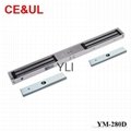 YLI YM-280D Double door magnetic lock(600Lbs*2) CE/UL/MA
