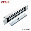 YLI YM-280M Single door magnetic lock with mortise mount(280kgs 600Lbs) CE MA