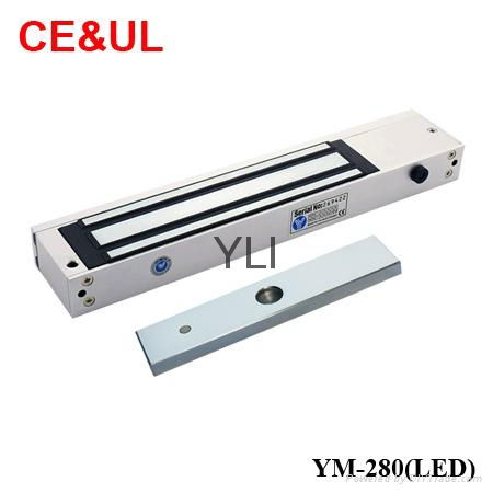 意林品牌YLI YM-280(LED)280kg单门磁力锁带信号和LED CE UL MA