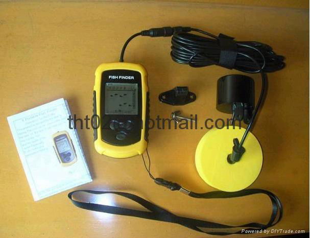 Fish Finder with Sonar sensor 9 meter cable 2" Anti-UV LCD Freeshipping 4