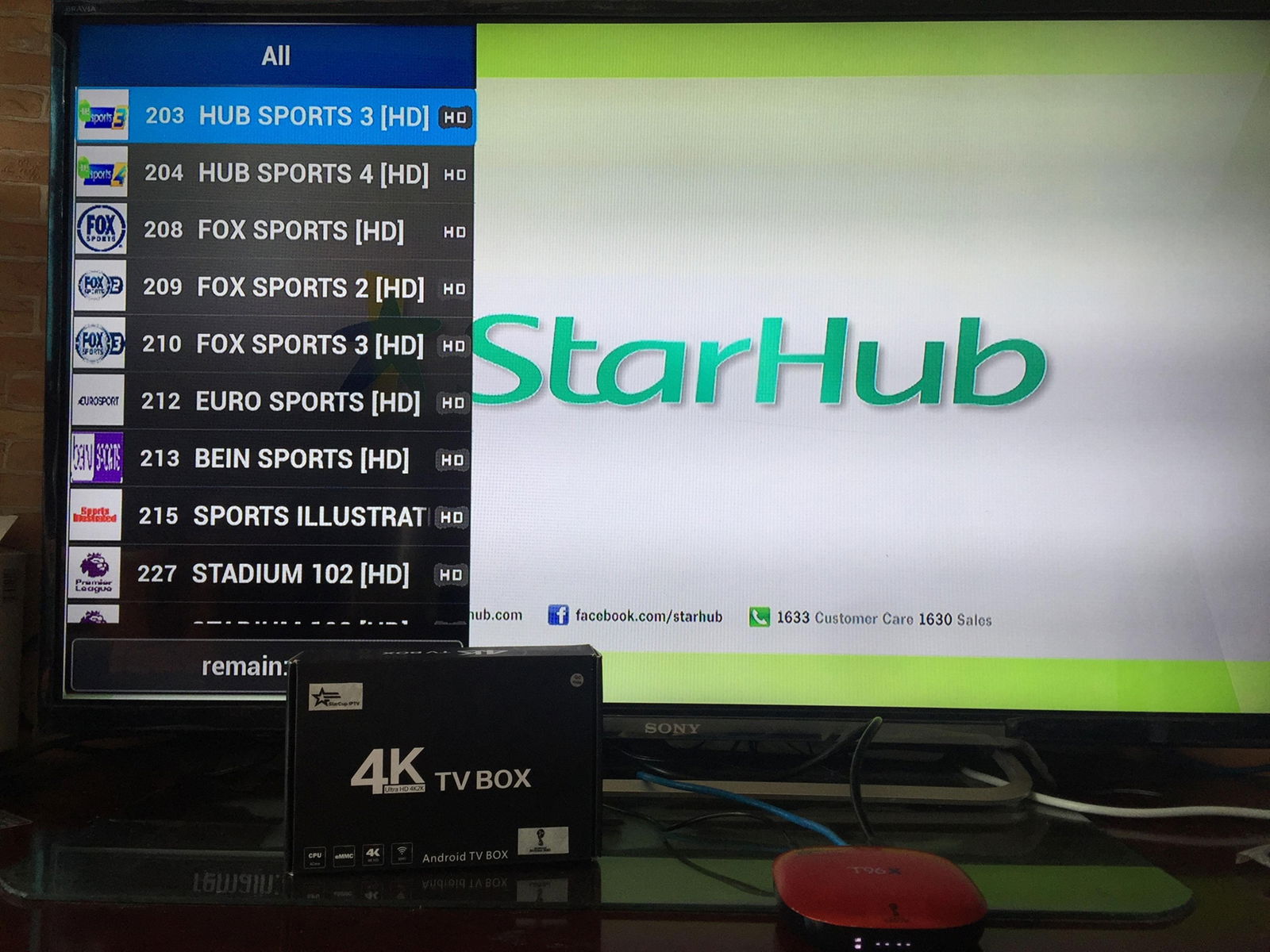  StarCup IPTV Singapore with all live Starhub tv channels  and 2018 World Cup 4