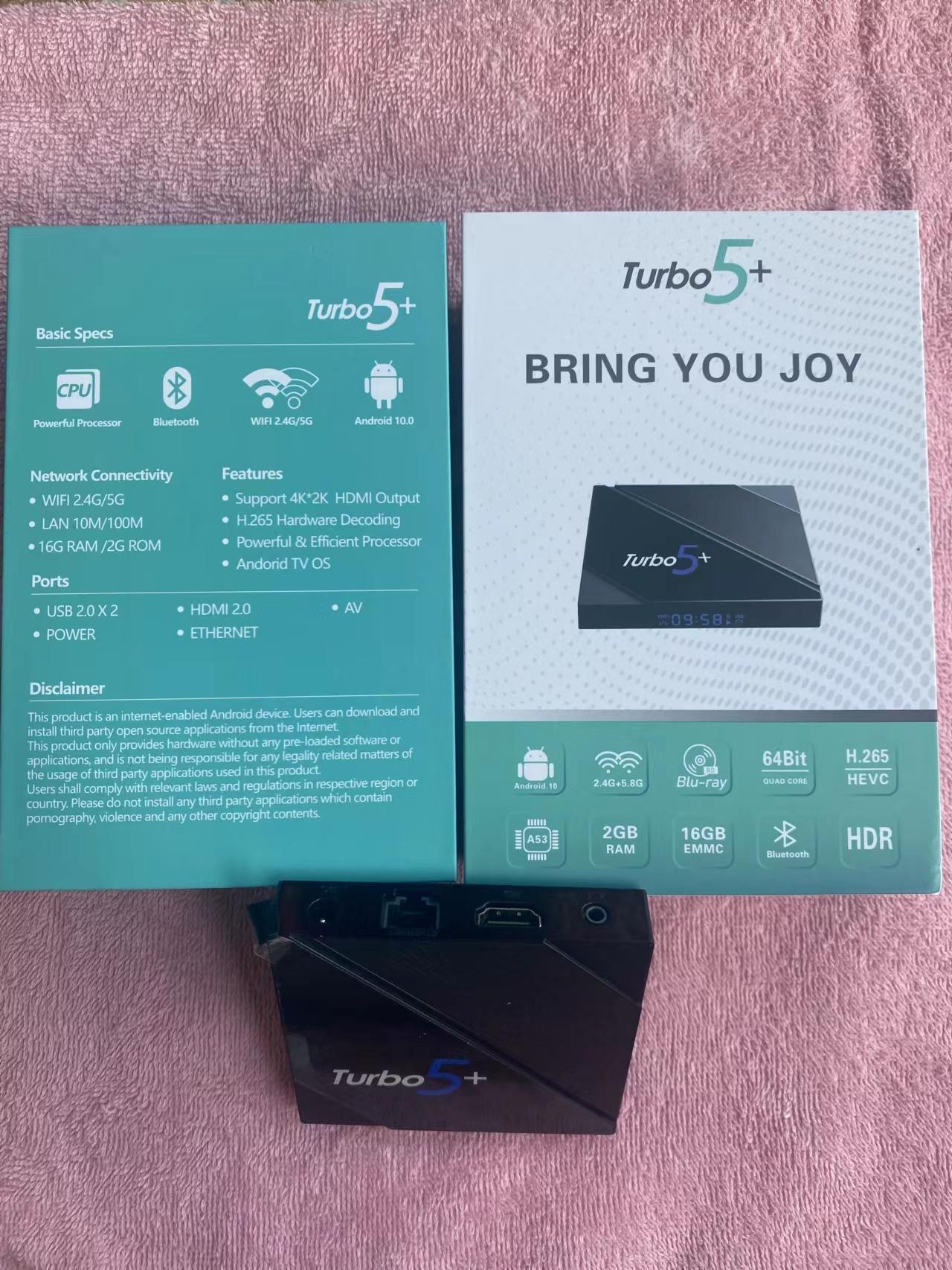 2022 latest Singapore Malaysia tv box Turbo5+ Sunshine Starhub astro tv