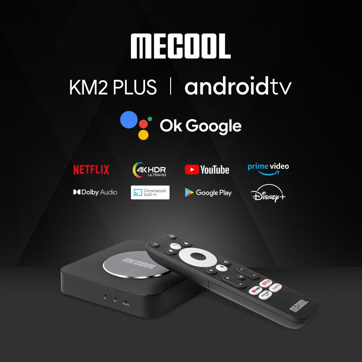 Android 11.0 OS Smart TV Box with Netflix and Google Certified Support  Ultra 4K HDR Dual