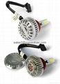 H8 H9 H11 Auto LED Headlights Bulbs Conversion Kit 7200LM 6000K Light COB LED 3