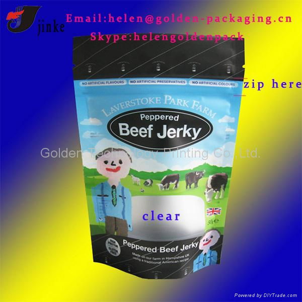 Beef jerky plastic bag 2