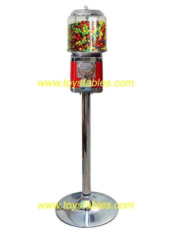 糖果自动售货机 一元投币糖果机 糖果自动贩卖机 彩虹糖机器