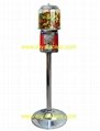 Candy Vending Machine With Chromed Stand
