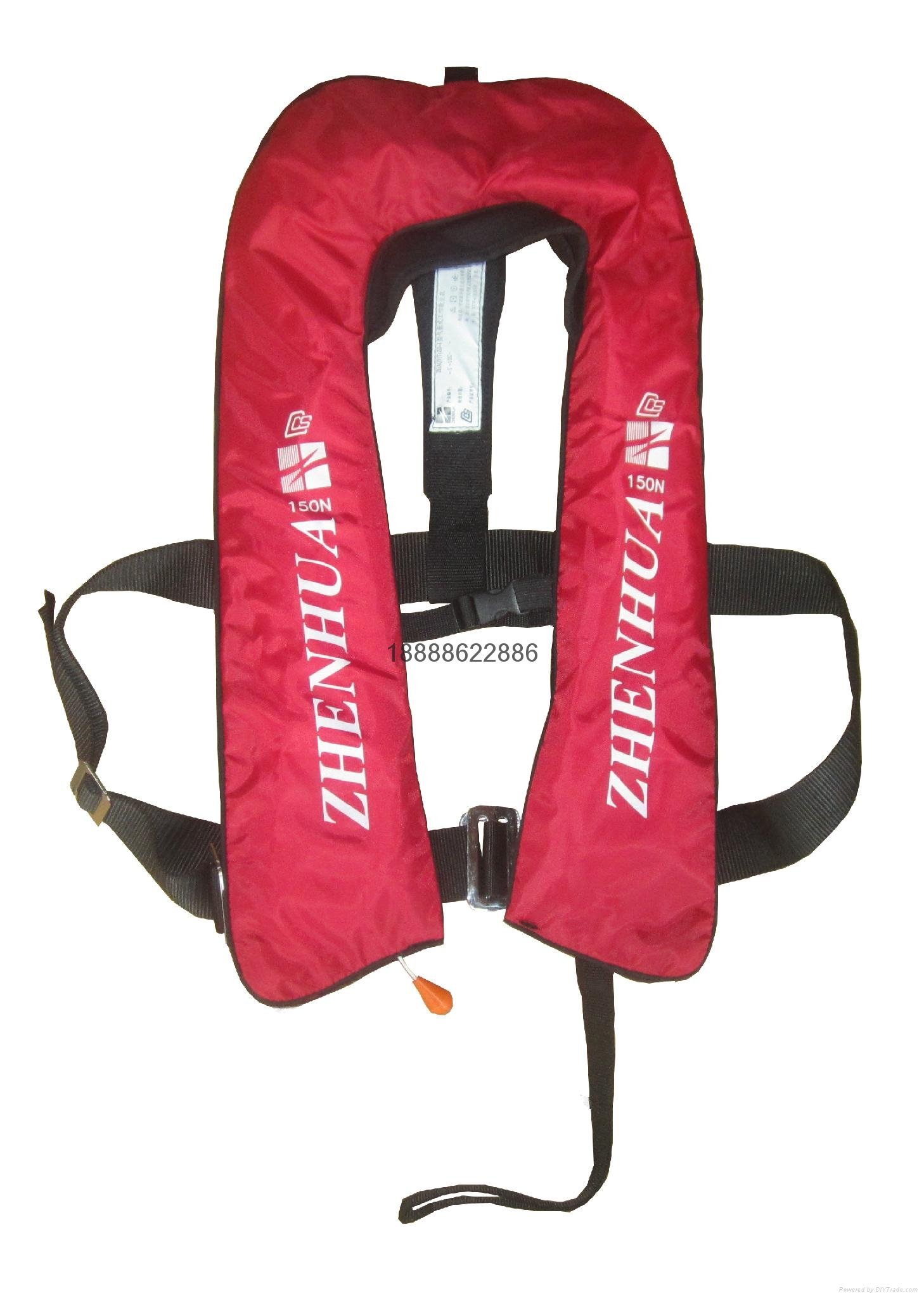 供應ZHAQY(T)ZD-Ⅰ型氣脹式工作救生衣 1