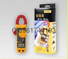 正品Fluke 302+紧凑型新款福禄克交流电流钳形表F302+