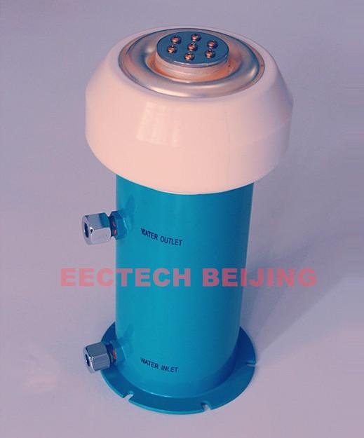 5000PF, 20KV water cooled tank capacitor TWXF135285 equivalent