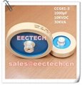 Disc/plate capacitor CCG81-3 high power high voltage rf capacitor 3