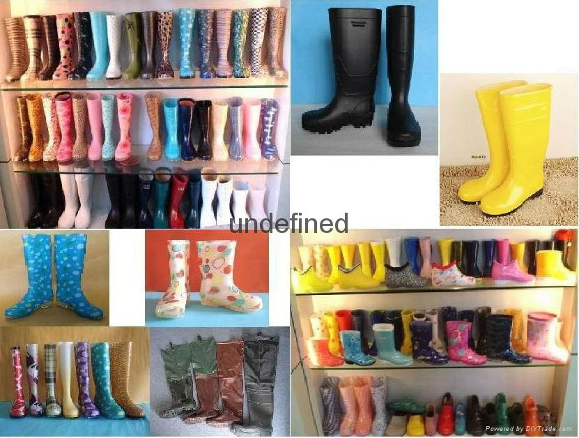 Woman Transparent rain boots 2