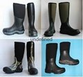 Man rubber rain boots  Camo rubber boots  Hunting rubber boots  Neoprene boots
