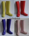 Women rubber rain boots  Woman rubber