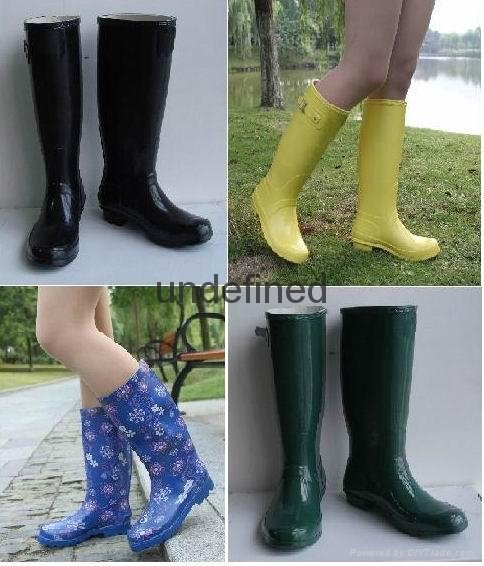 Women rubber rain boots  Woman rubber boots   Rain boot   Rain shoes 2
