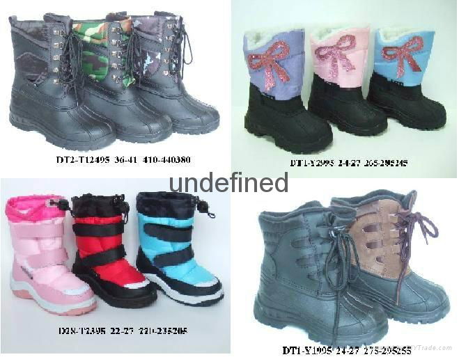 Snow boots  Heat preservation shoes  Winter waterproof boots