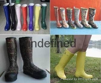 Various waterproof rubber rain boots 4