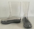 Transparent ladies boots,Transparent women boots,Female rain boots 2