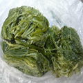 Frozen shredded seaweed wamake stem