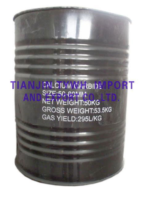 Calcium Carbide in Grey or Green Drum  2