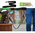 Solar+USB Charging Pet Led Collar leashed ,solar dog collar leashes