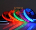 2.5cm LED Dog Nylon Collar Safety