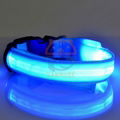 2.5cm LED Dog Nylon Collar Safety necklace Flashing Lighting Up Collar 2