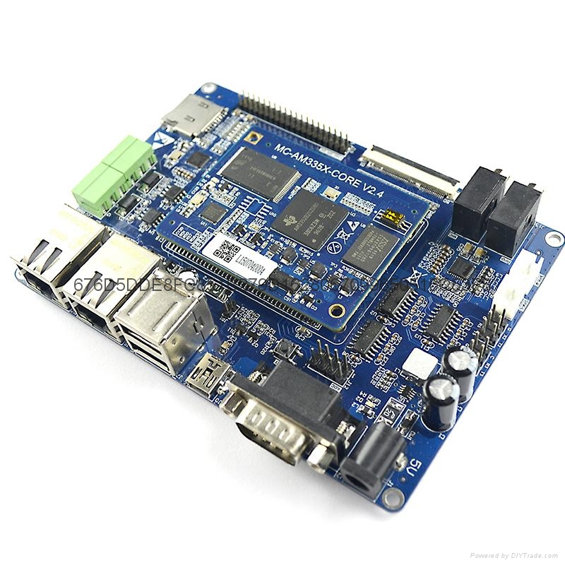 開發板AM335X雙網口多串口LCD液晶屏工業級 2