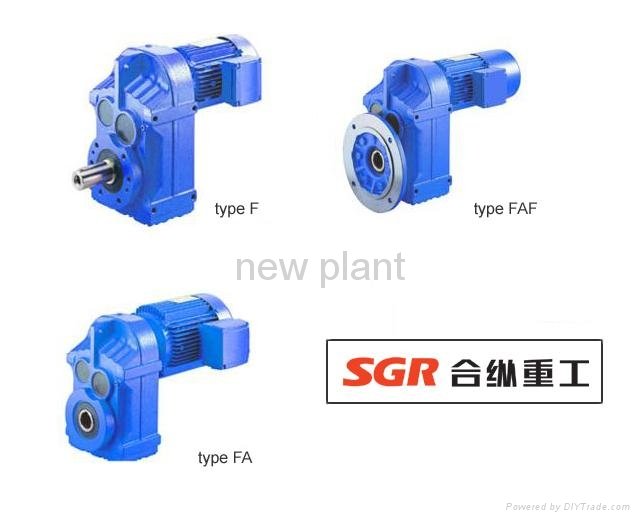 F series Parallel Shaft Gear Motor 5