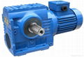 S series Helical-worm Gear Motor 1