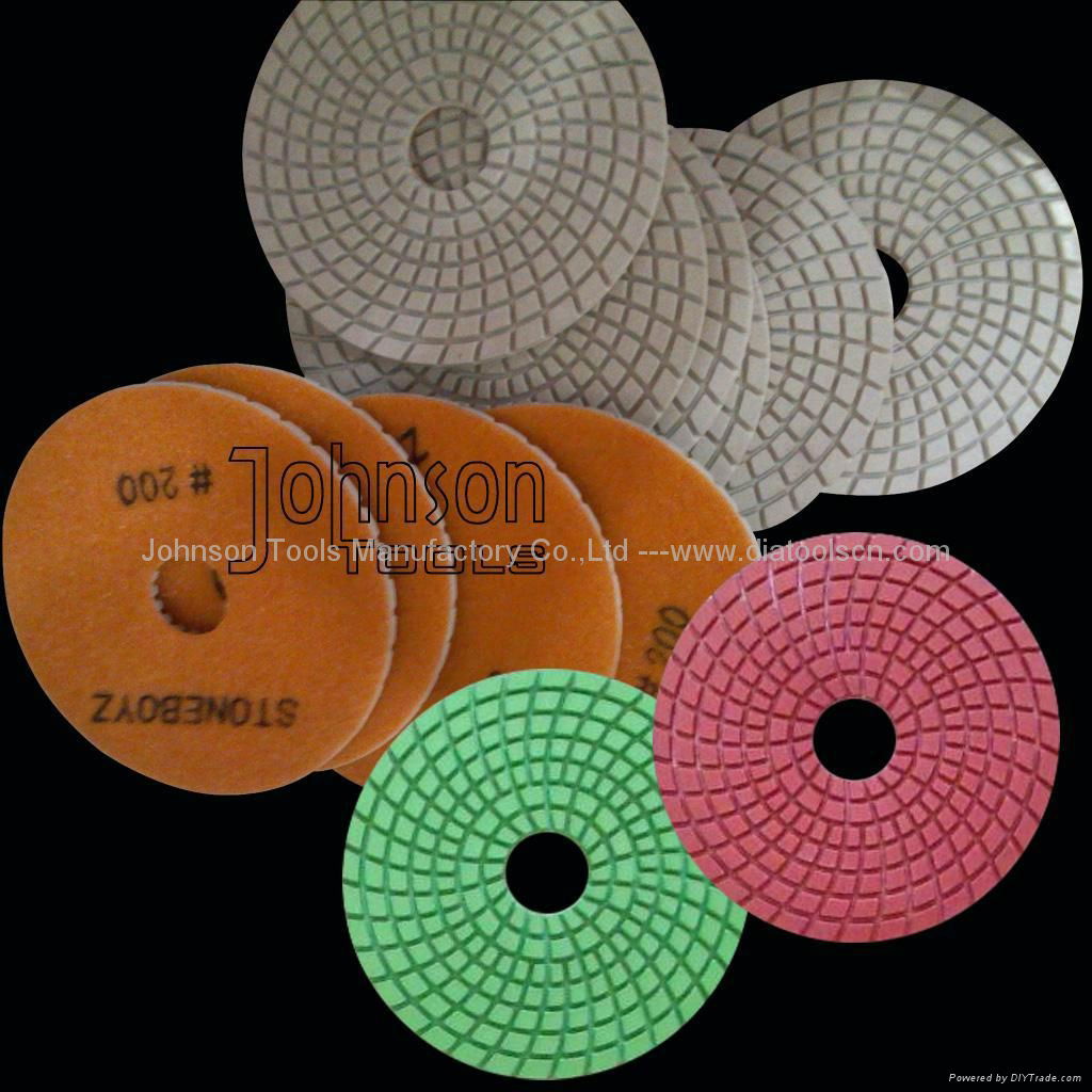  Wet polishing pad 4