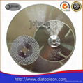 Electroplated diamond tool: saw blade 1