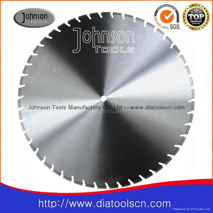 800mm wall saw blade with tapered U 4