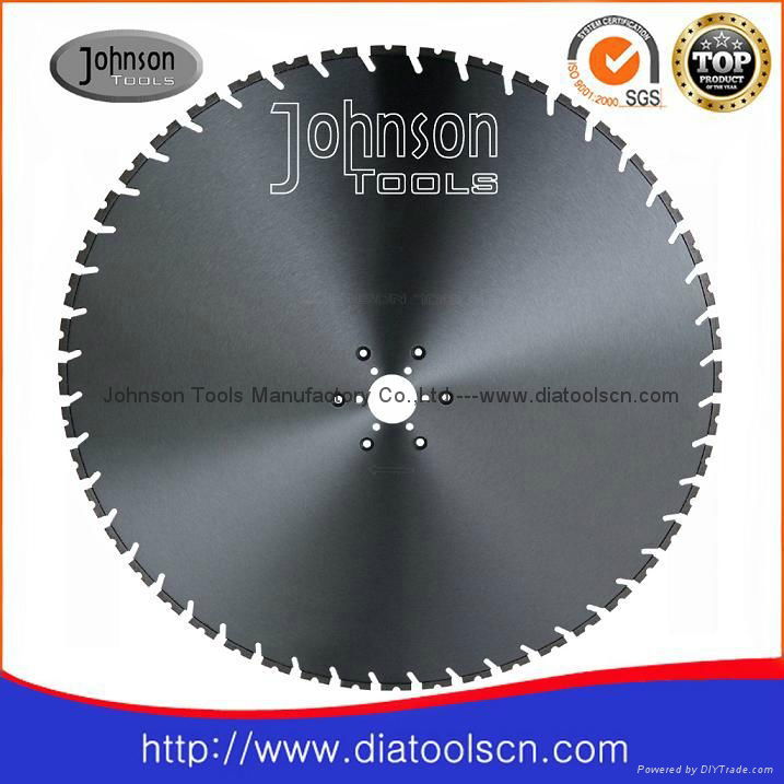 800mm wall saw blade with tapered U 5