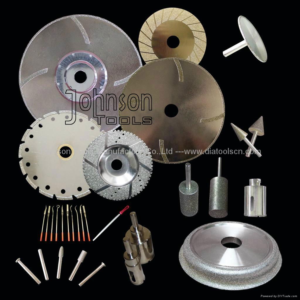 Electroplated diamond tool 4