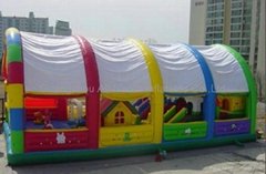 inflatable disney integrated park/inflatable amusement park/inflatable fun park