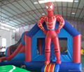 inflatable spider-man bouncy house 3