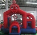 inflatable spider-man bouncy house 5