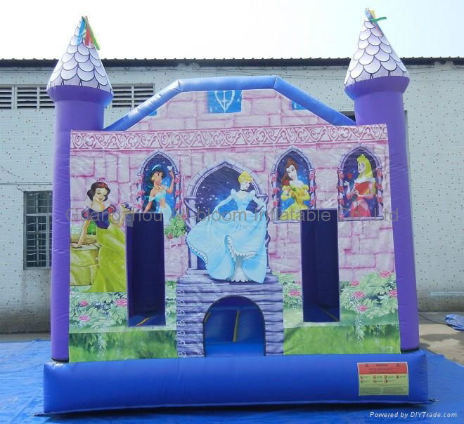 inflatable bouncy castle/inflatable princess castle/air castle house