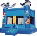 inflatable Dalmatians bouncer castle  2