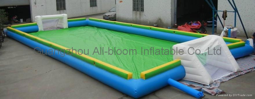 inflatable football field/inflatable football court/inflatable football pitch 2