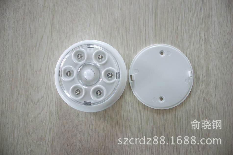 6 LED Wireless Infrared PIR Auto Sensor Motion Detector Battery  4