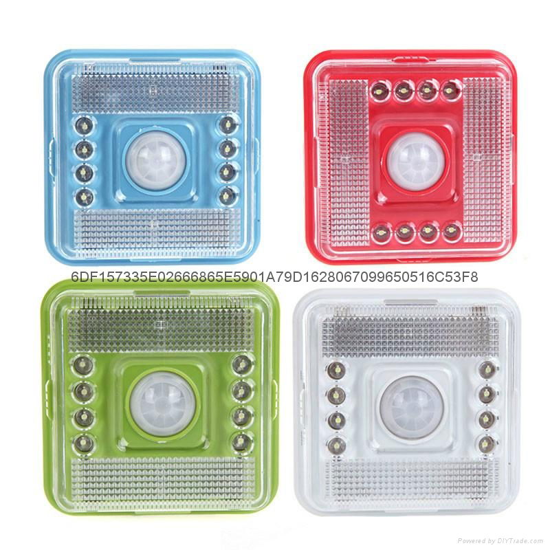 8LED AUTO PIR LED LIGHT