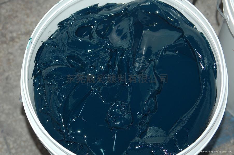 硅胶色膏酞青颜料环保耐酸碱 3