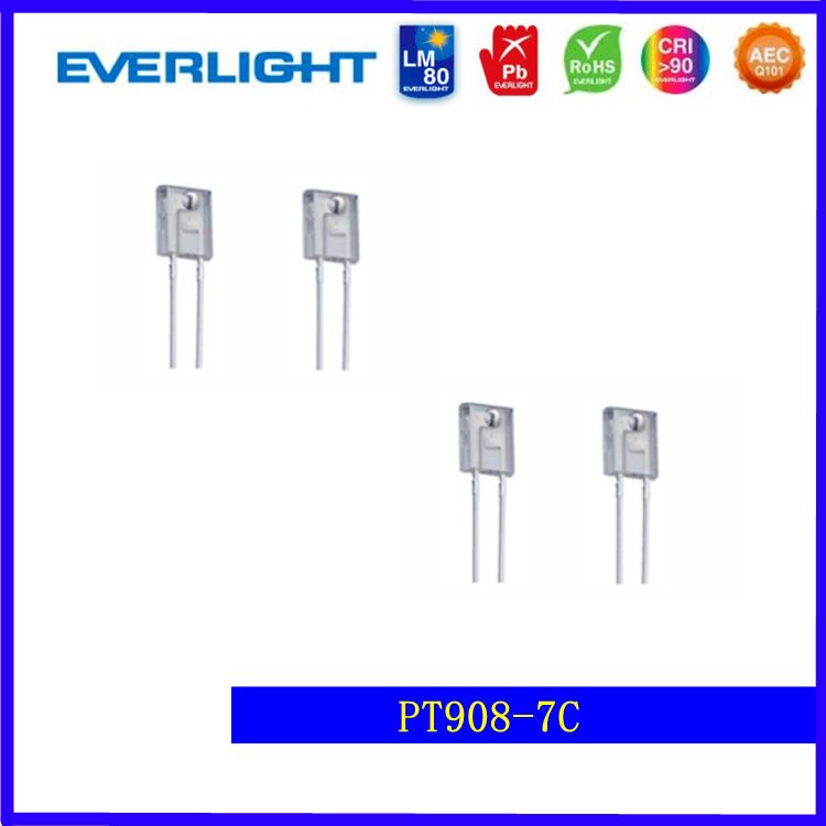 台湾亿光红外线接收管高灵敏接收管PT908-7C