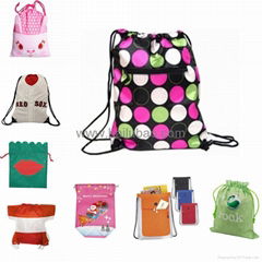 drawstring bags/cotton bag/laundry bags