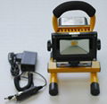 10W Rechargeable LED floodlight  led portable floodlight