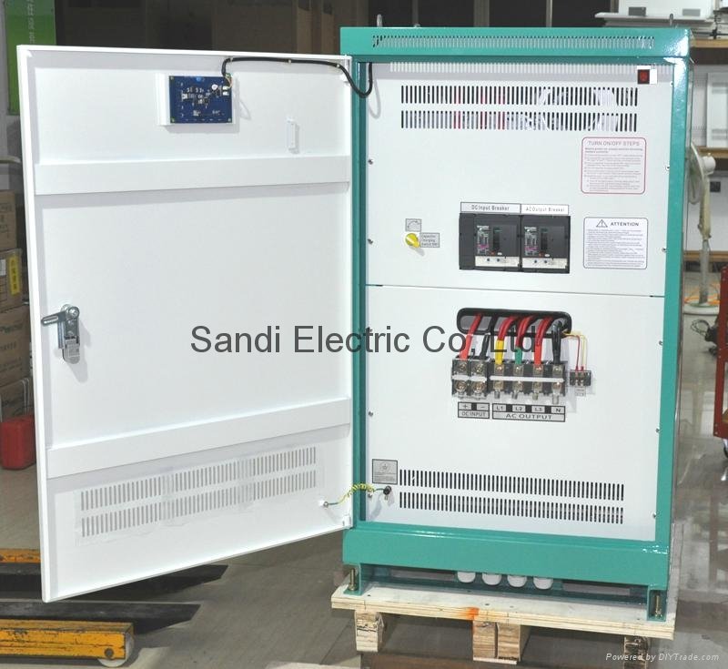 60KW Off grid power inverter 480VDC to 400VAC 3 phase 3